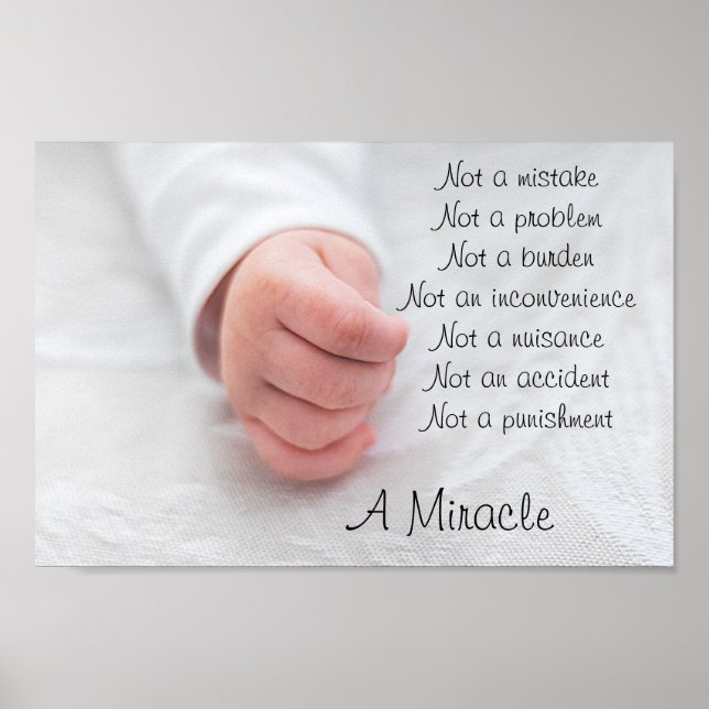 Pro-Life Poster (Devant)