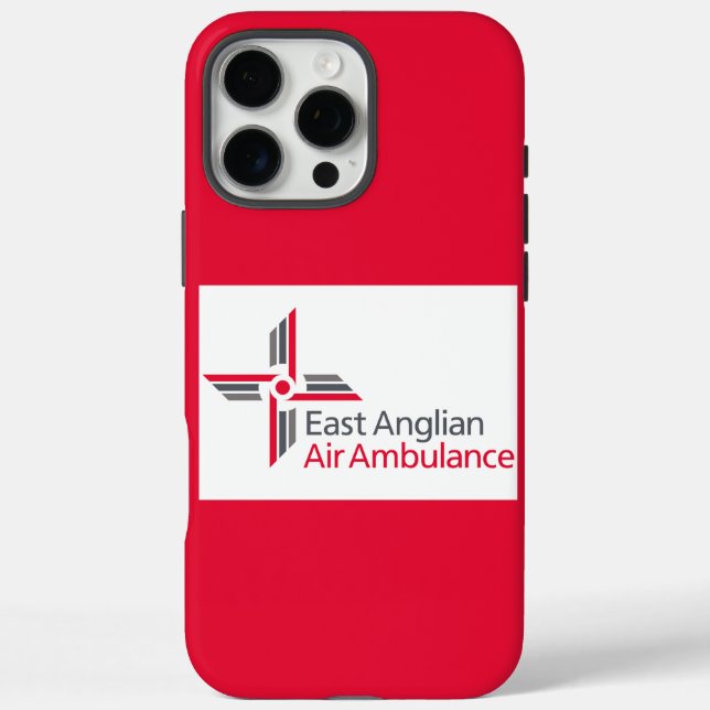 Pro Max Ambulance Est Anglian Service iPhone 16 Coque (Verso)