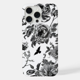 Pro Max Coque Halloween noir et blanc Optimisé iPhone 15