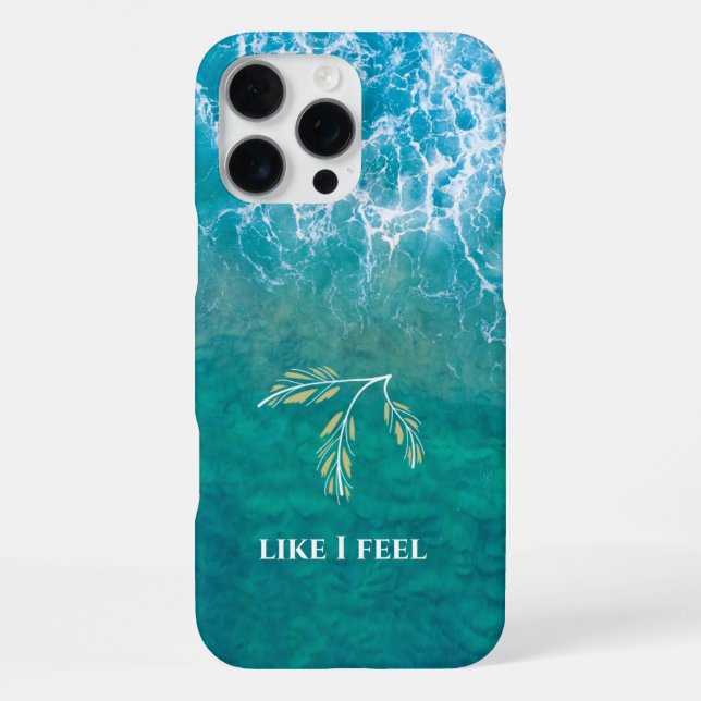 Pro Max Iphone 16 Coque à thème océanique Halifax Design d (Verso)