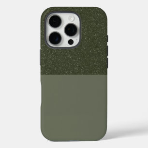 Pro Top Parties scintillant Moss Green iPhone 16 Coque