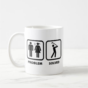 Problème résolu Golfing Coffee Mug