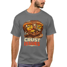 Problèmes de croûte T-shirt drôle rétro thérapie p