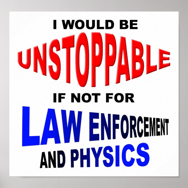 Problèmes imparables Drôle Poster (Devant)