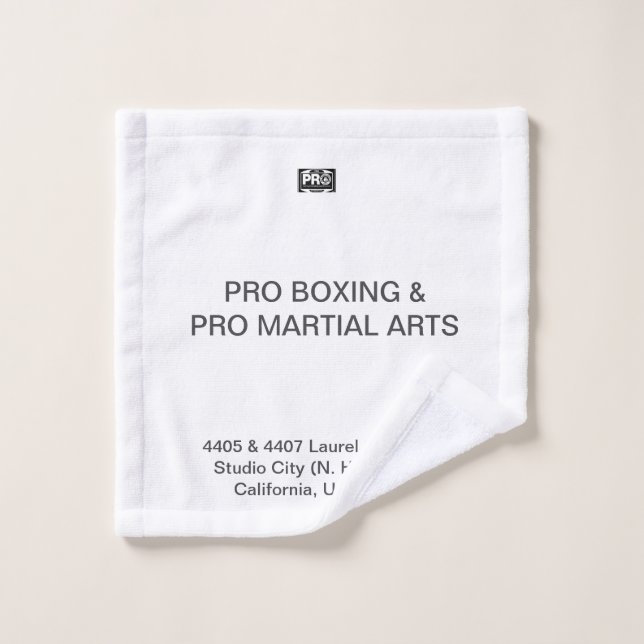 #PROBOXER & #PROMARTIALARTS (Gant de toilette)