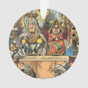 Procès d'Alice, le valet de cœur vintage