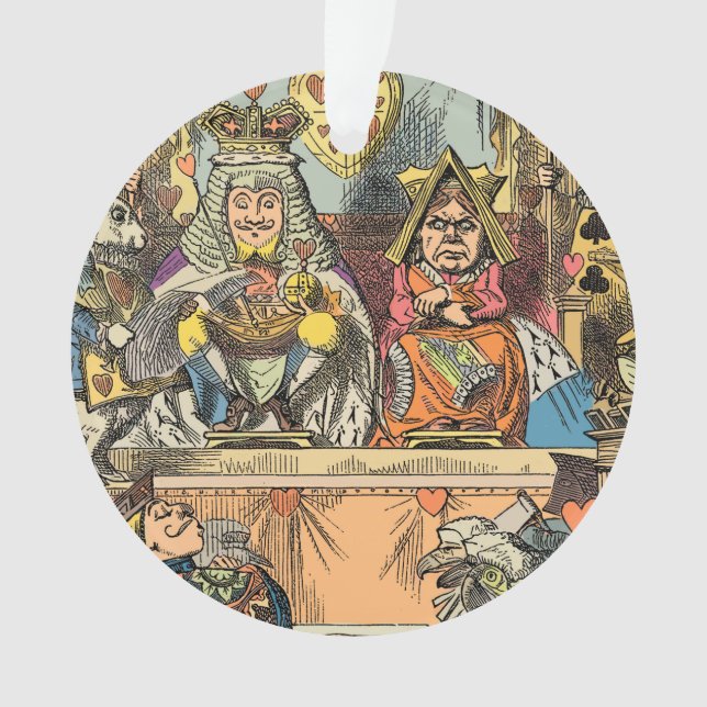 Procès d'Alice, le valet de cœur vintage (devant)