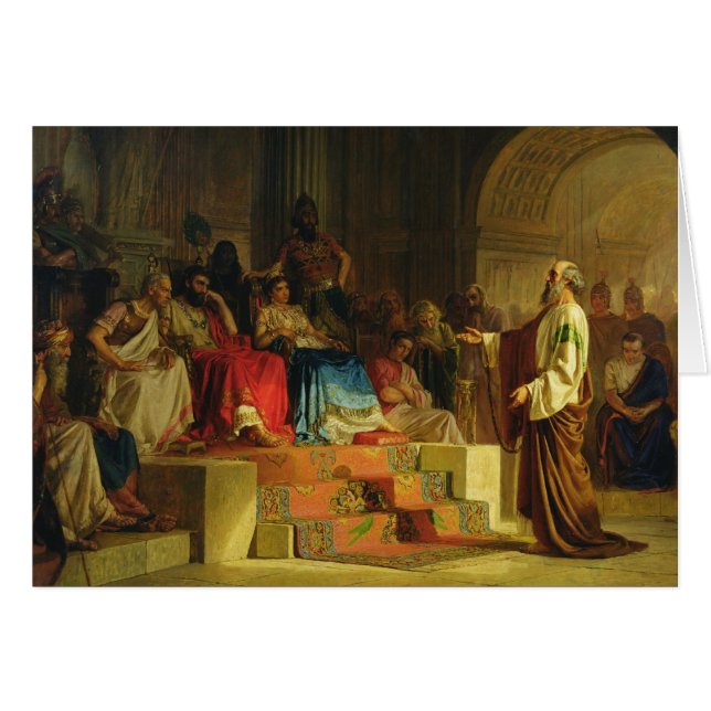 Procès de l'apôtre Paul (Devant horizontal)