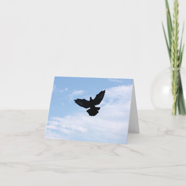 Prochain carte pour notes à la maison de pigeon (Devant)