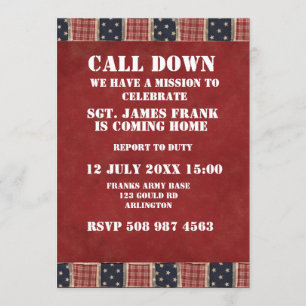 prochaine invitation à la maison de soldat