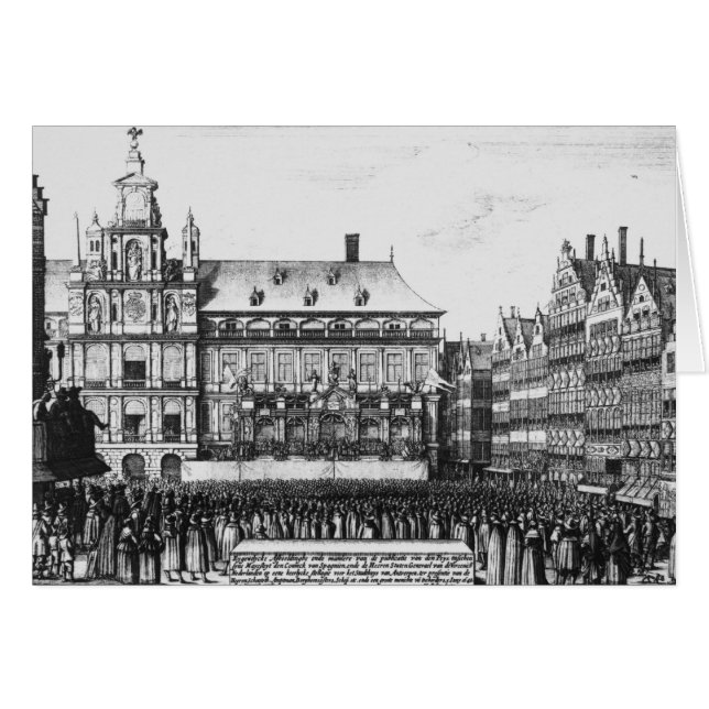Proclamation de la paix (Devant horizontal)