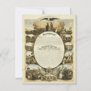 Proclamation d'émancipation par L. Lipman