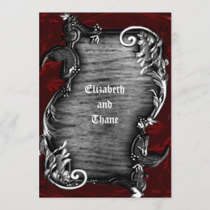 Proclamation Gothique Vampire Invitation