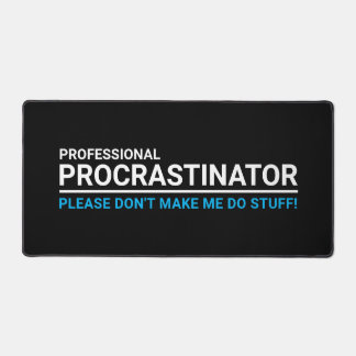 Procrastinateur professionnel noir simple