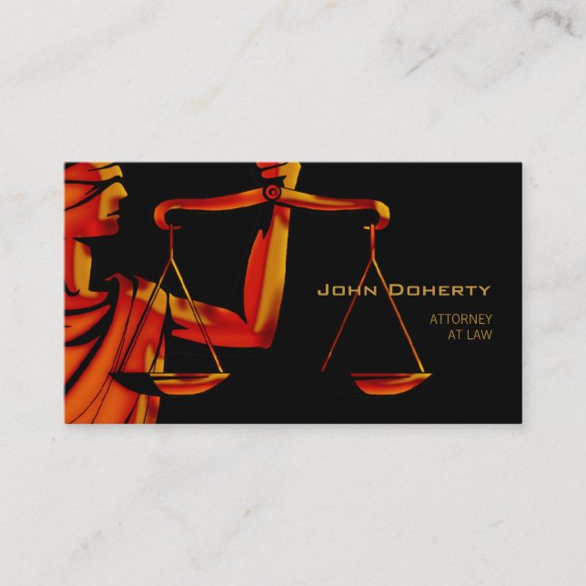 PROCUREUR DE DROIT - CARTE DE VISITE (Devant)