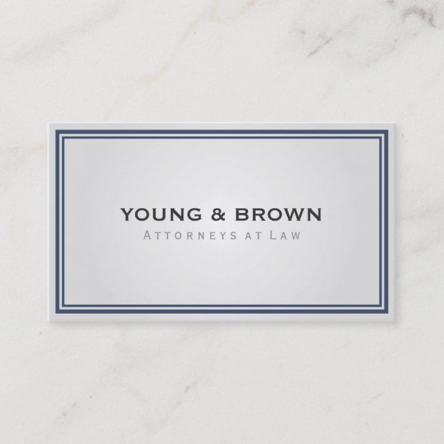 Procureur de la République - Cartes de visite (Devant)