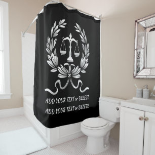 Procureur, etc. Rideau de douche