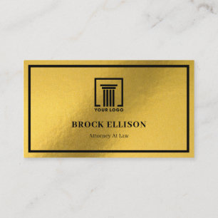 Procureur Moderne De Droit Carte de visite simpl