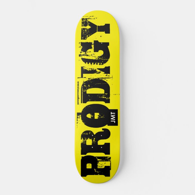 PRODIGY SKATEBOARDS / MARQUE JMT SKATEBOARD (Recto)
