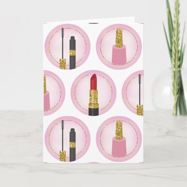 Produits de Maquillage Rose Cosmétiques Modèle Cos (Devant)