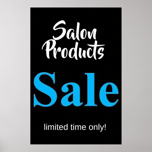 Produits de salon de beauté vente affiches de barb (Devant)