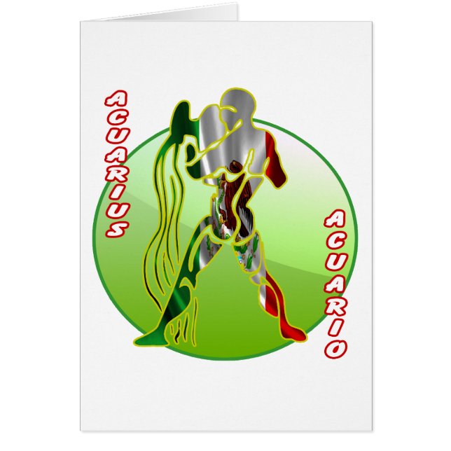 PRODUITS D'HOROSCOPES DU MEXIQUE ACUARIO (Devant)