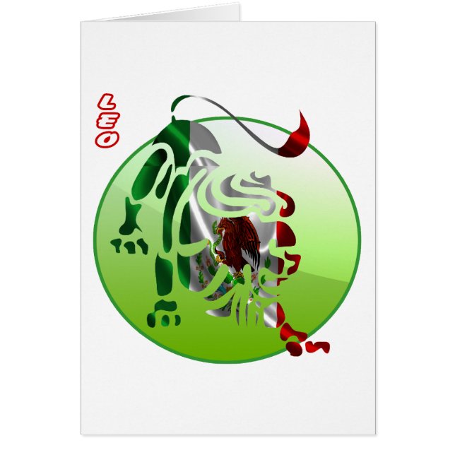 PRODUITS D'HOROSCOPES DU MEXIQUE LION (Devant)