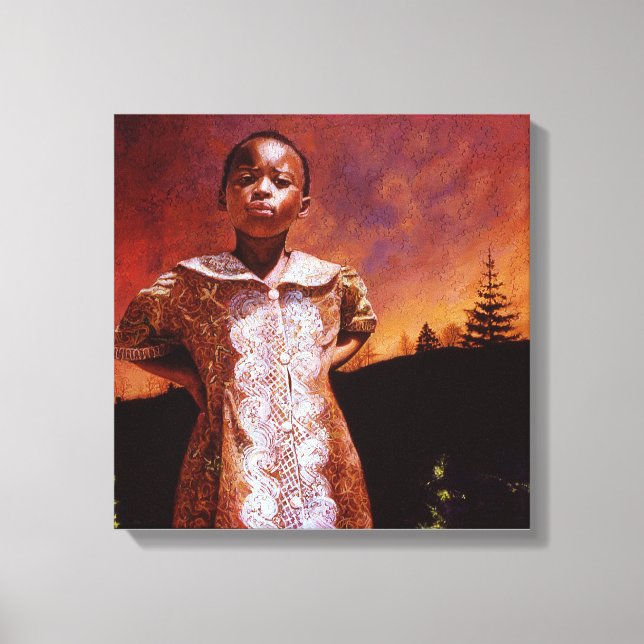 Produits Dolezal Art : "Ma place" sur toile (Recto)