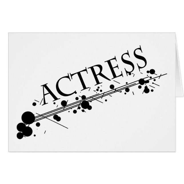 Produits frais d'actrice ! (Devant horizontal)