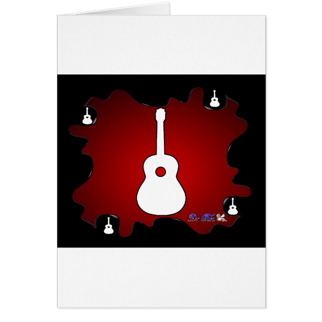 PRODUITS ROUGES D'ARRIÈRE - PLAN DE GUITARE (Devant)