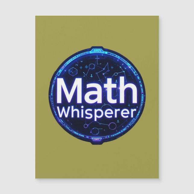 Prof de maths chuchoteur de maths (Devant)