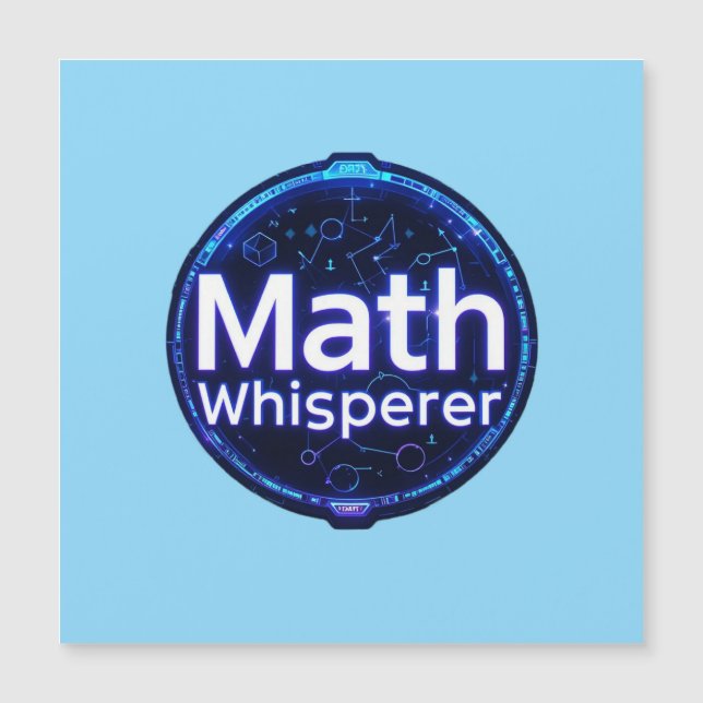Prof de maths chuchoteur de maths (Devant)