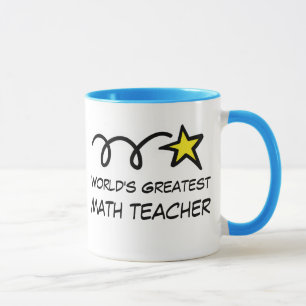 Prof de maths le plus génial du monde - mug cadeau