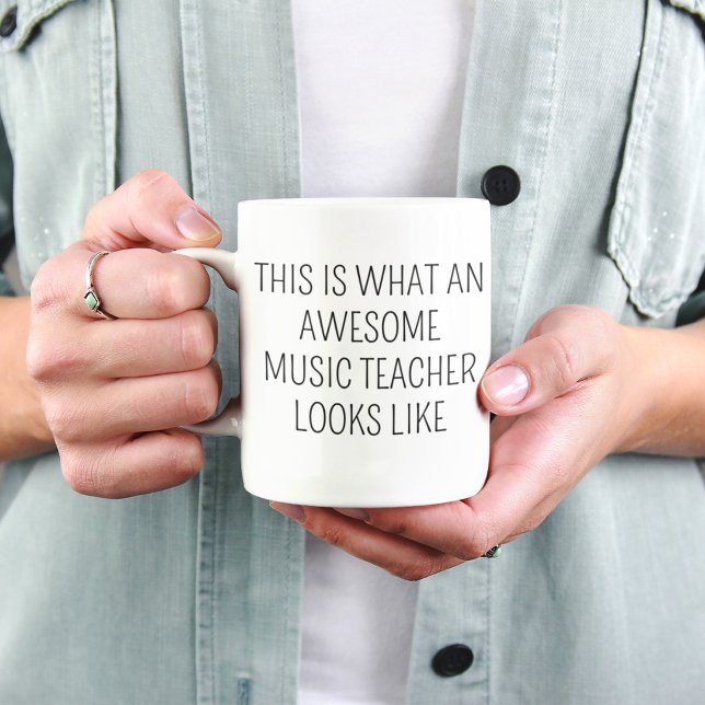 Prof de Musique Génial Ressemble à une Tasse (Créateur téléchargé)