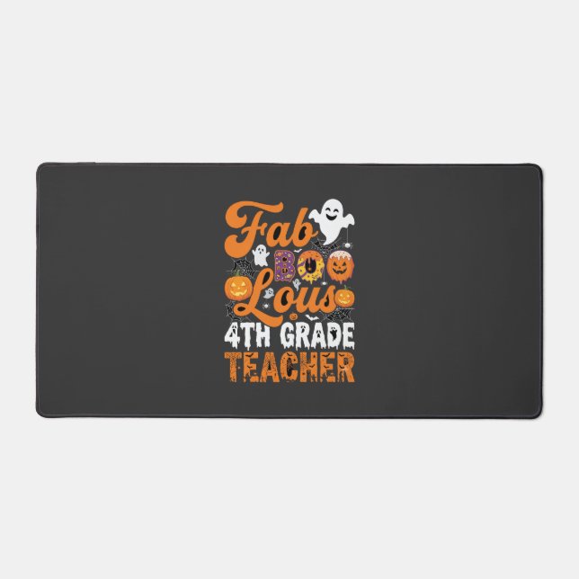 Prof enseignant de 4e année Halloween Fab-BOO-Lous (Recto)