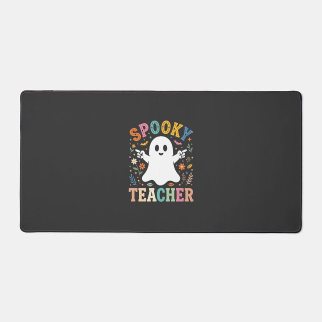 Prof Enseignant Fantôme Mignon Halloween Création_ (Recto)