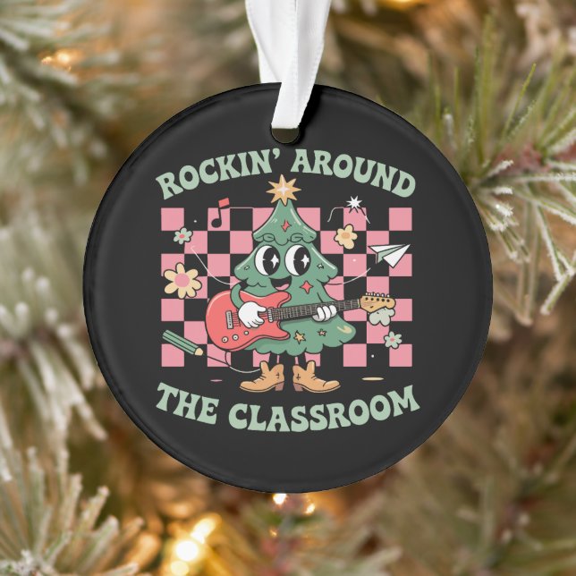 Prof Xmas Rocke Dans La Classe Groovy (Arbre)