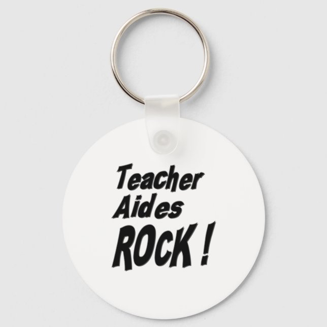 Professeur Aides Rock ! Porte-clés (Recto)