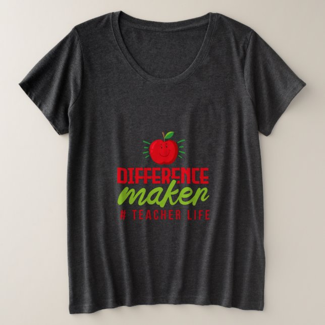 Professeur Art Différence Maker Vie de l'enseignan (Design devant)