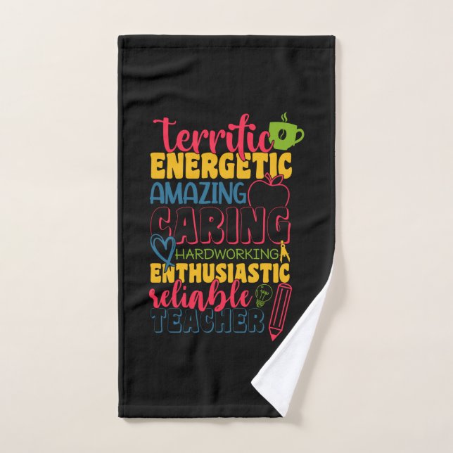 Professeur Cadeaux | Enseignant de soins Extraordi (Serviette à main)