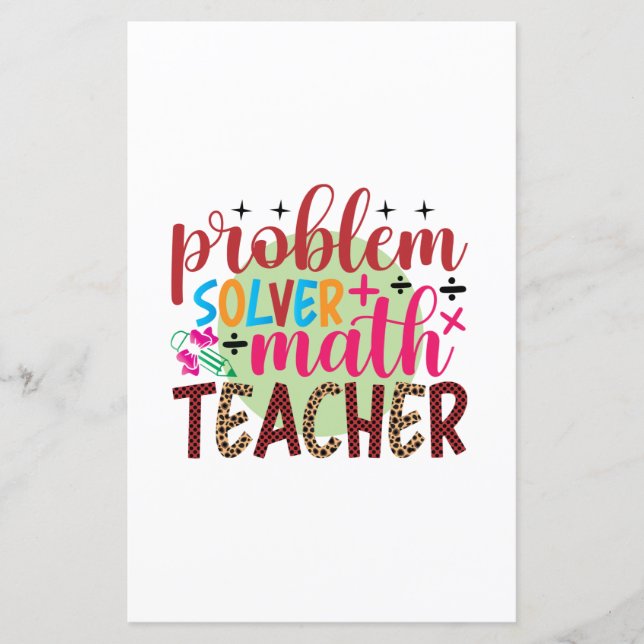 Professeur Cadeaux | Enseignant en mathématiques d (Devant)