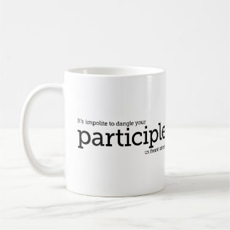 Professeur d'Anglais de tasse de grammaire de
