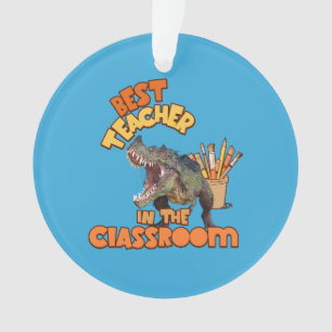 Professeur d'Art de Dinosaure Amusant Créatif en C