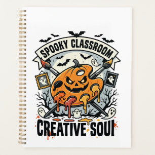 Professeur d'art Halloween Classe effrayante