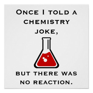 Professeur de Chimie Chimiste Affiche de Blague Dr