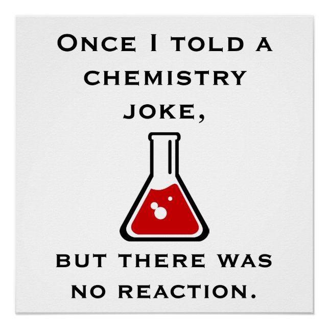 Professeur de Chimie Chimiste Affiche de Blague Dr (Devant)