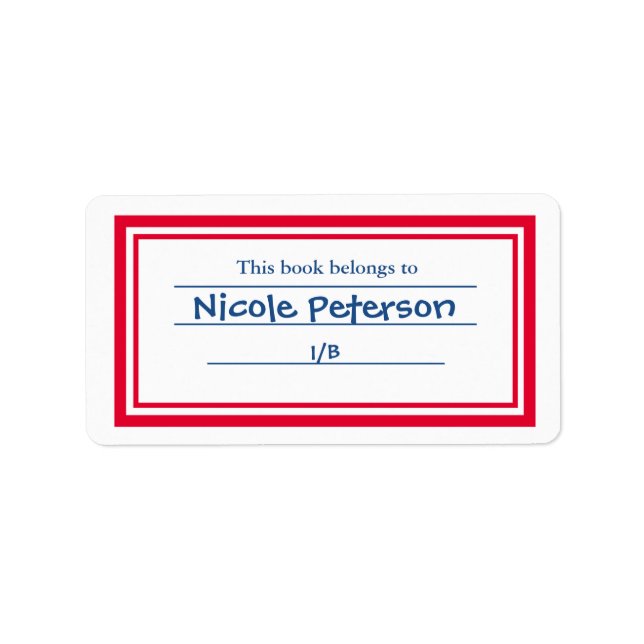 professeur de étiquette rétro book (Devant)