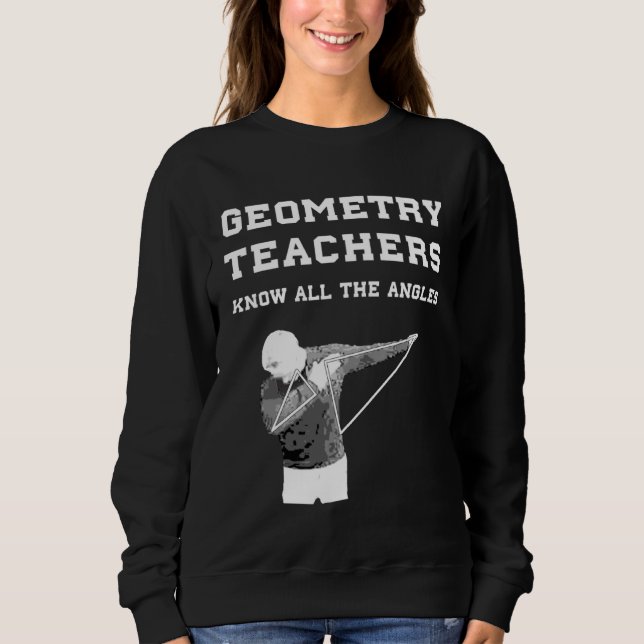 Professeur de géométrie T-shirts premier jour de r (Devant)