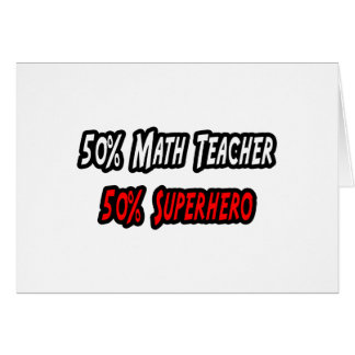 Professeur de mathématiques / Superhéros