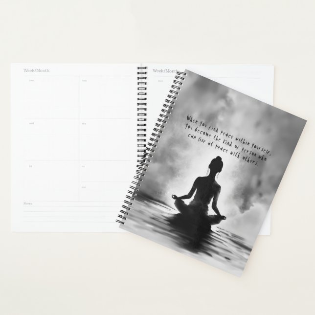 Professeur de méditation de yoga Pose du lotus Pei (Devant avec enveloppe)